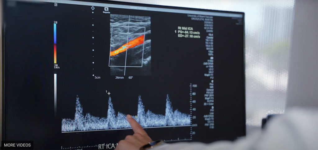 Dr. Sur points at XRay