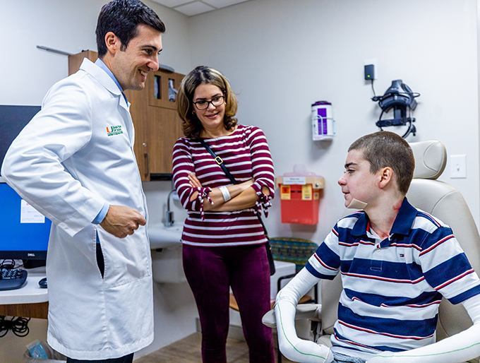 The two surgeries and first-of-its-kind gene therapy at Bascom Palmer have been “hugely transformative for Antonio,” says Dr. Sabater.