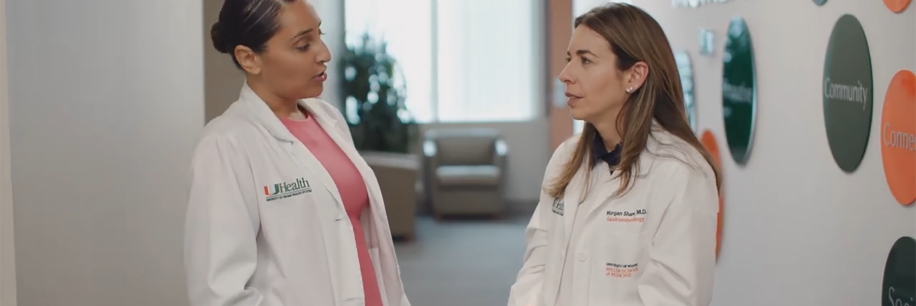 two women's health doctors speak at the UHealth women's wellness program