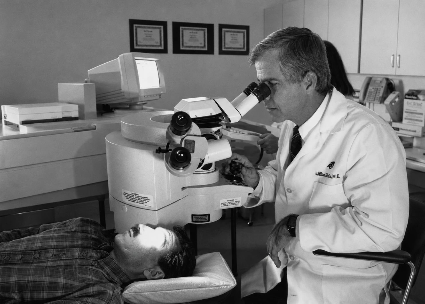 Dr. Culbertson black and white photo