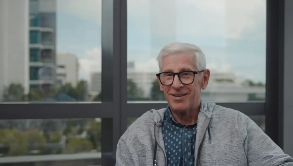 Sylvester patient Keith Putman gets interviewed about Phase 1 Clinical Trials