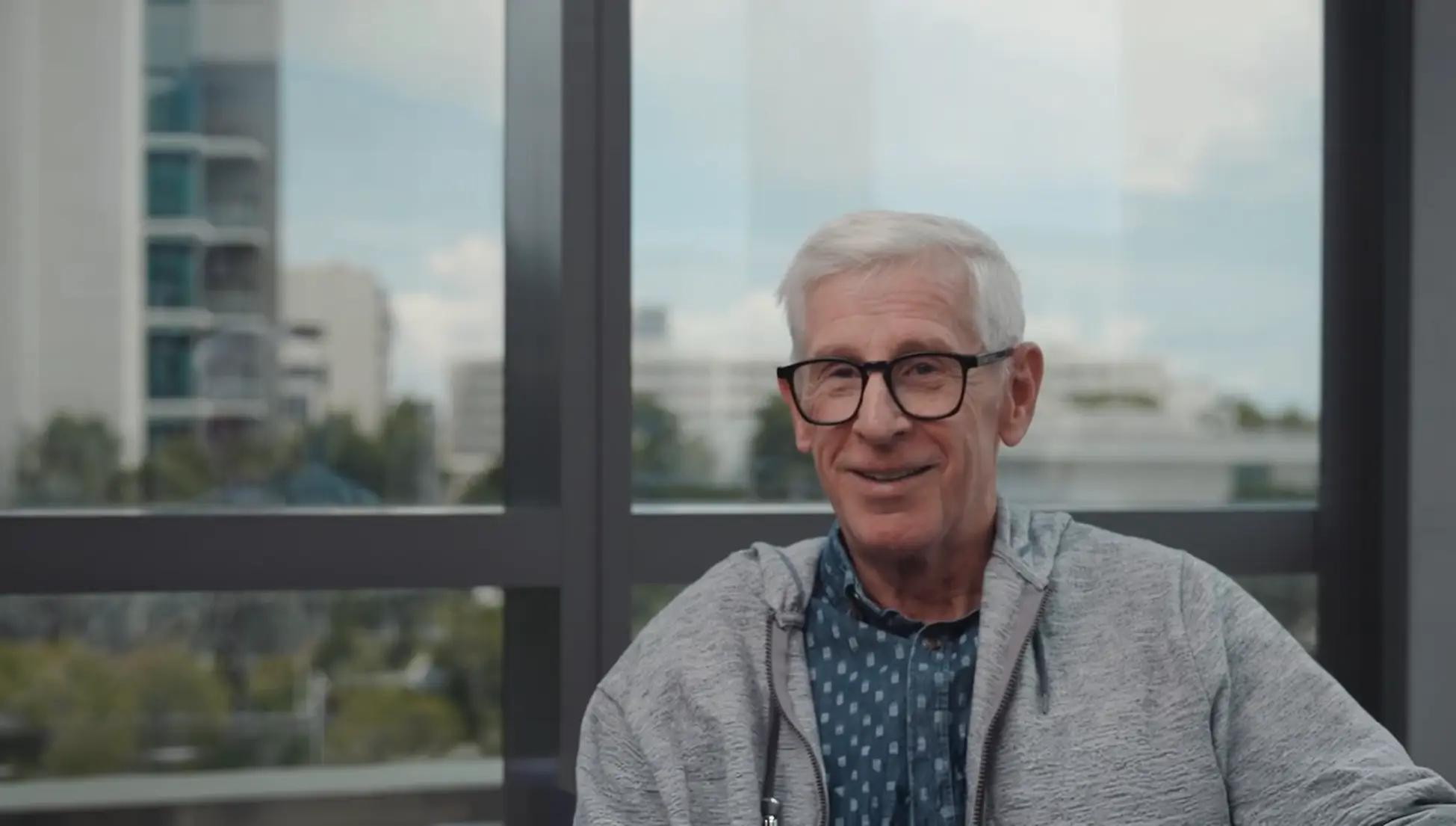 Sylvester patient Keith Putman gets interviewed about Phase 1 Clinical Trials
